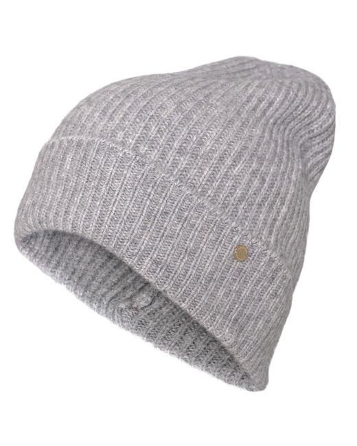 tirillm Gray Holly Rib Knitted Cashmere Hat