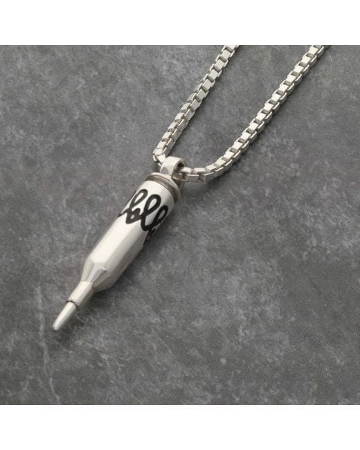 The Jewelz Metallic Vital Bullet Pendant for men