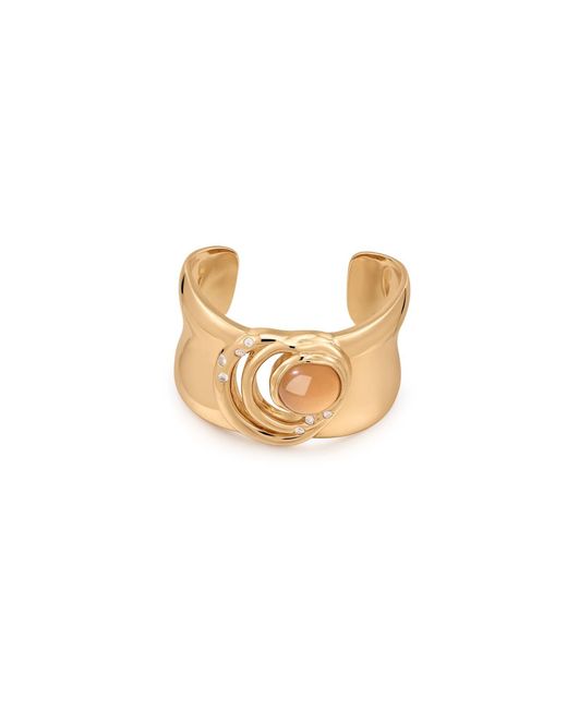 Retro Chic Metallic Dawn Light Bangle