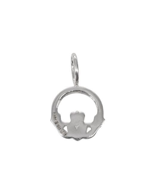 Katie Mullally Metallic Claddagh Charm Necklace