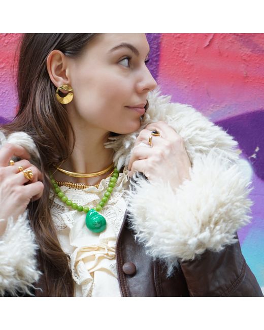 Smilla Brav Metallic Choker Necklace Cynthia