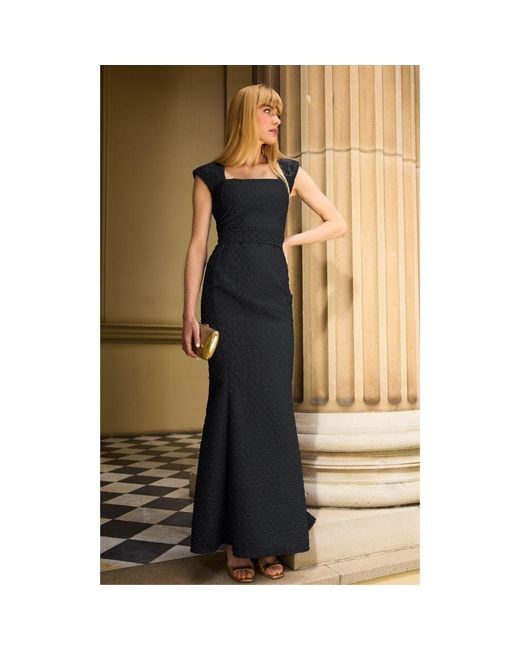SACHA DRAKE Blue Gala Royale Gown