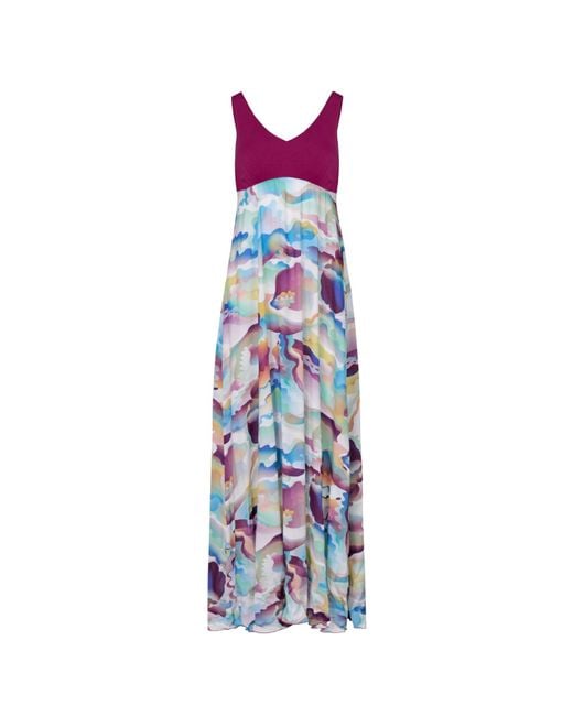 Oh!Zuza Blue Mamma Mia! Maxi Dress