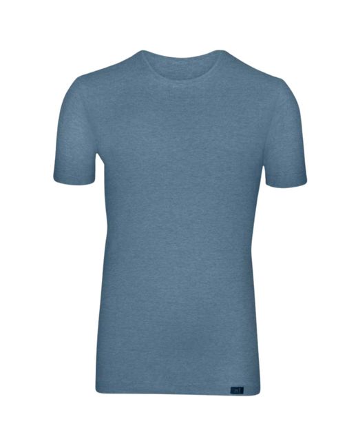 Zd - Zero Defects Blue Ceres T-Shirt Soy Fiber – Comfort & Natural Freshness for men