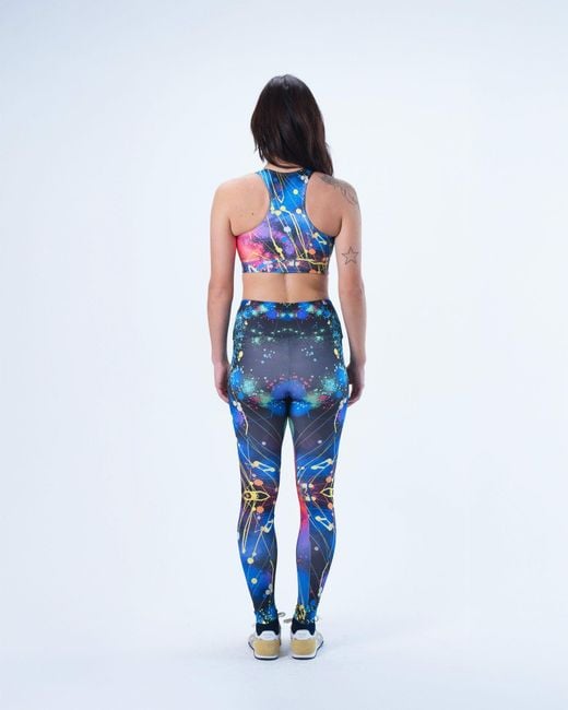Lilia Munn Blue Nebula Leggings