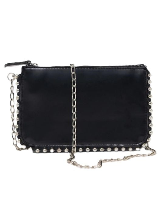 Springmoonatelier Black Very Special Luxury Color Cross Strap Party Bag