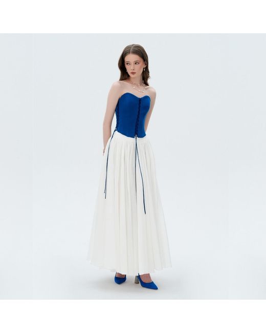 Elsava Blue Corset