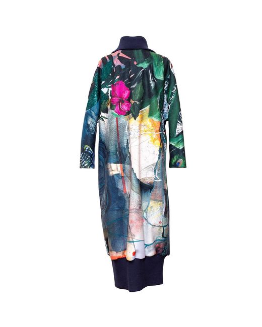 ARTISTA Blue Forest Maxi Coat