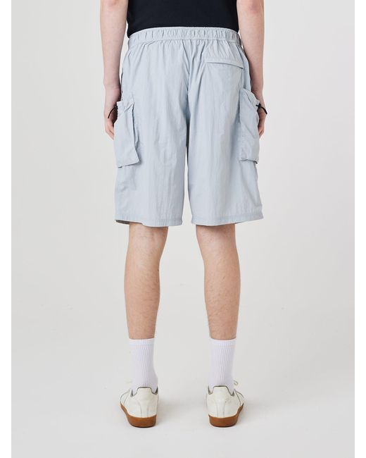 Uskees Blue Technique Trek Shorts for men
