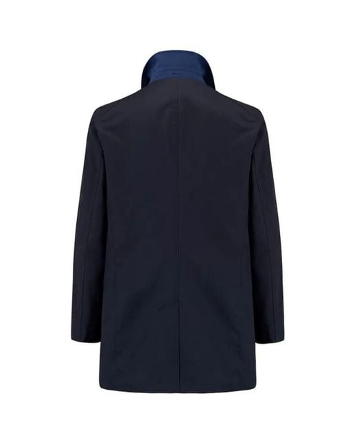 Guards London Blue Montague Reversible Raincoat for men