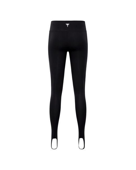 Yes Flâneuse Black Tony High Wasted Leggings With Foot-Strap Beauty