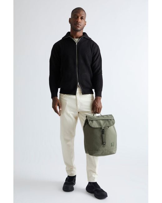 Lefrik Green Kaut Backpack for men