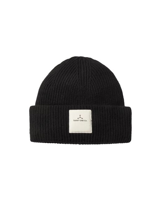 Saint One Co. Black Mmxxv Beanie