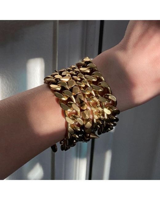 Rachel Nathan Metallic On Point: Indian Brass Bracelet