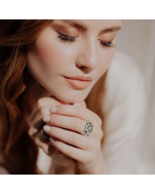 Tg-Jewellery by Tamara Gervasio Metallic The Woven Dome Ring