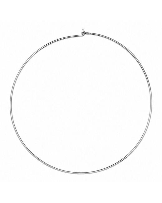 Belinda Jewelz Metallic Slim Collar Charm Necklace