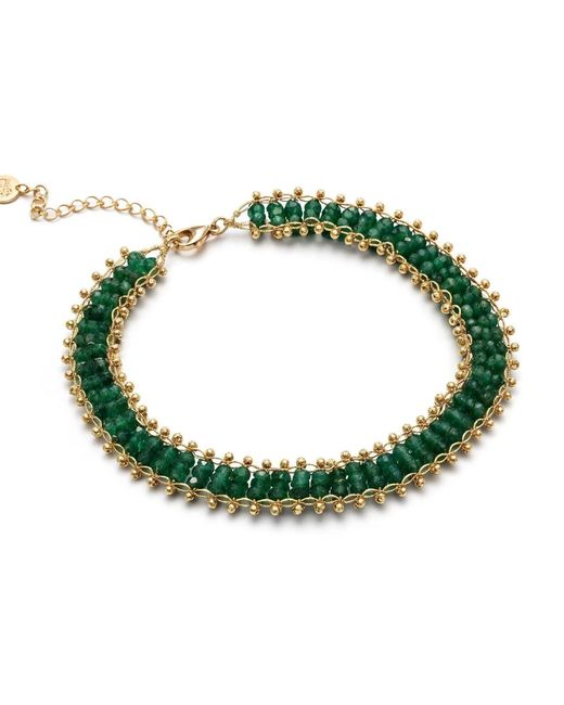 By Virgo Green Lorvaya Bracelet