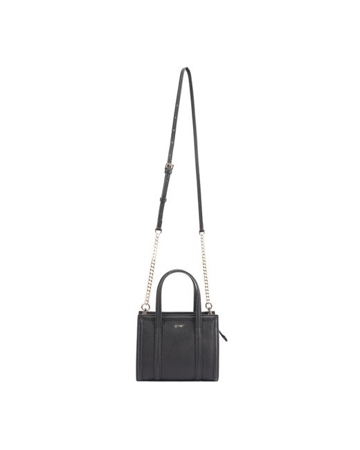 Paul Costelloe Black Betwa Leather Shoulder Bag