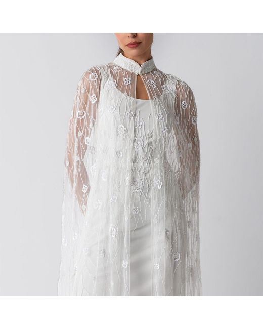 Raishma White Sofia Gown