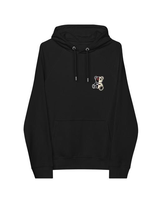 Anchor and Crew Black Four Busy Doing Nothing Editions Organic Cotton Hoodie for men