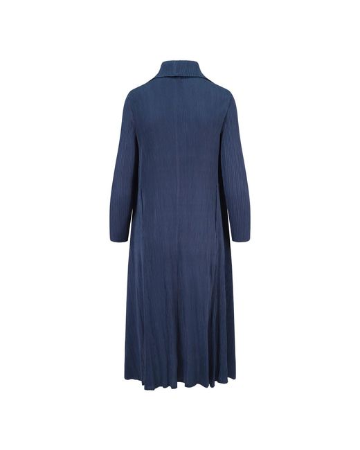 Beatrice von Tresckow Blue Waterfall Crinkle Coat