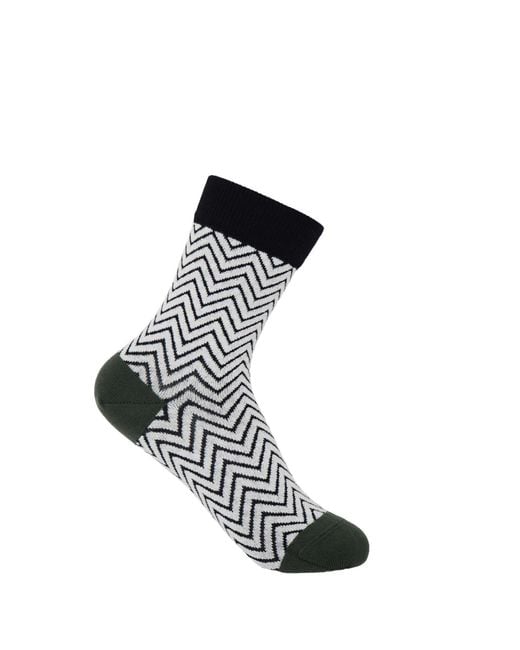 Peper Harow - Made in England Orange Zigzag Socks Bundle