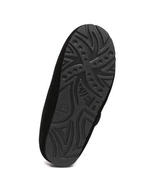 EverAu Australia Black Adjustable Strap Slippers