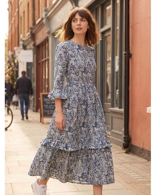 The Well Worn Gray The Felicity Dress Ashcombe Botanical