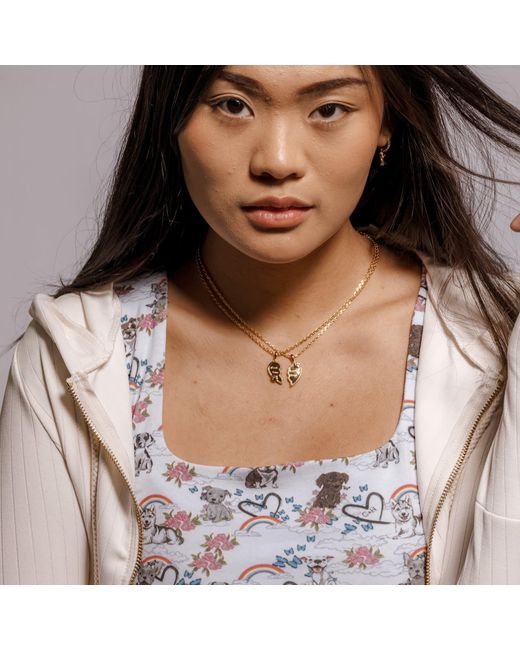 Cloud Haven Metallic Friendship Furever Necklace Set