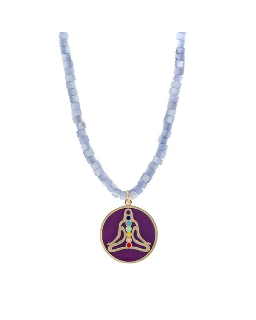 Ebru Jewelry Metallic Chakra Necklace
