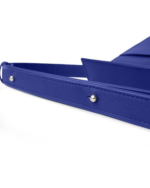 godi. Blue The Christy Handmade Adjustable Shoulder Bag