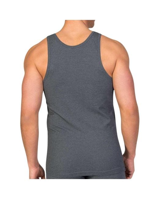 Zd - Zero Defects Blue Sport Tank Top for men