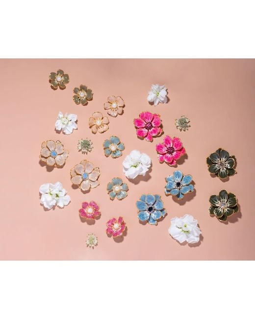 The Pink Reef Pink Small Hand Painted Floral