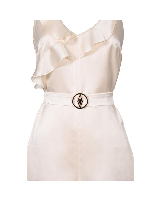 Anse Victorin Natural Amélie Silk Jumpsuit