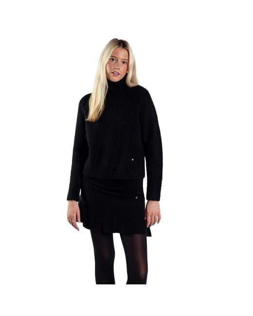 tirillm Black Ma Mohair Sweater With Great Details