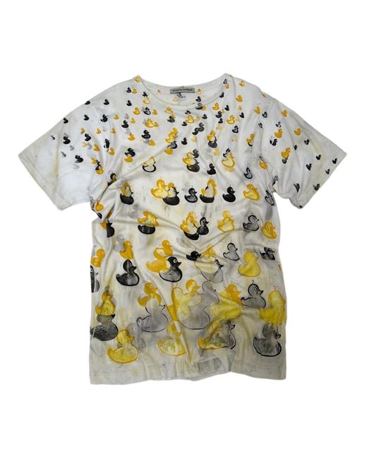 Simeon Farrar Gray Rubber Duck T-Shirt for men