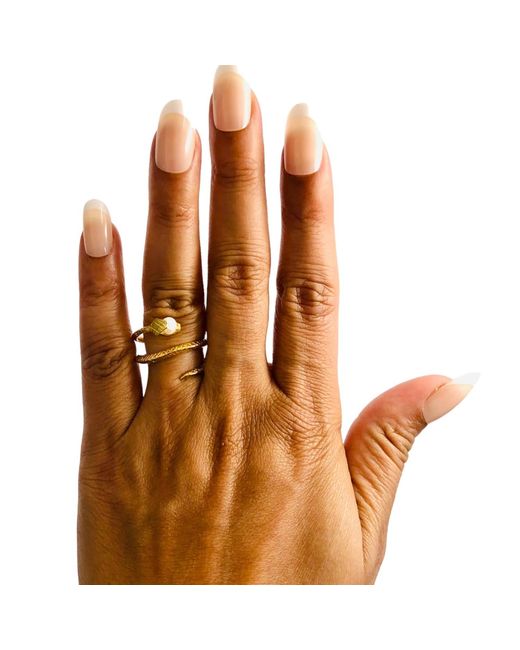 Aki Roc Jewelry Metallic Snake Ring