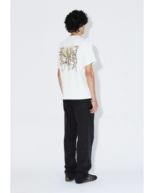 Dr. Denim White Trooper Tee for men