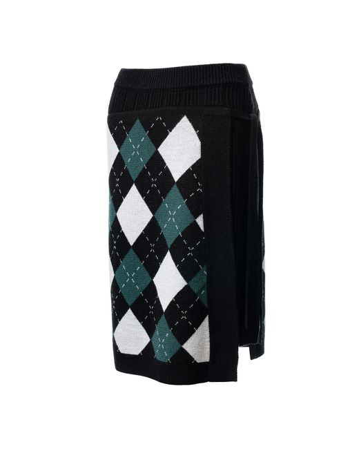 Fully Fashioning Black Bronx Skirt