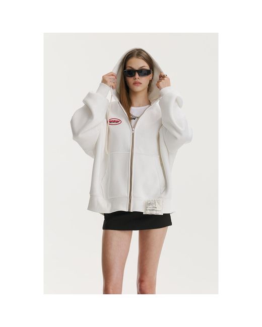 mysimplicated White Dept. Off- Hoodie W for men