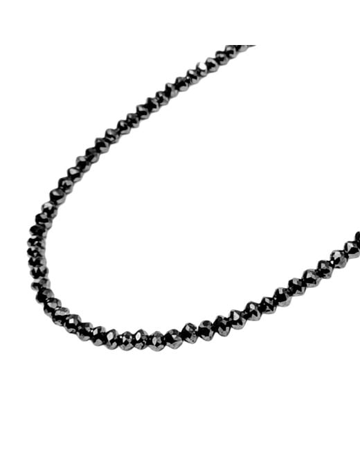 Rahul's Jewels Brown 16" Genuine Diamond Strand Necklace