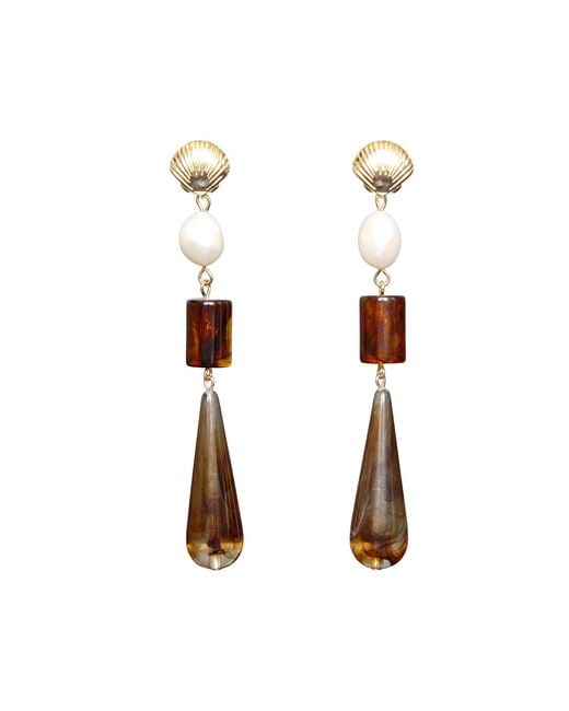 Malolo Jewelry White Ocean Dream Earrings