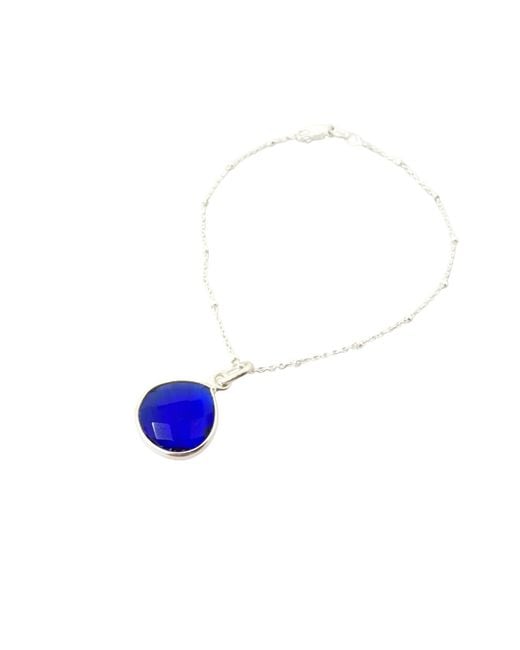 Harfi Blue Shiny Sapphire September Birthstone Bracelet