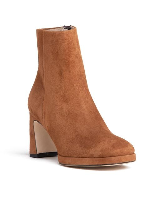 Beautiisoles by Robyn Shreiber Made in Italy Brown Scottie Camel & Cognac Bootie
