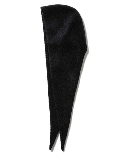 Nooki Design Black Baldwin Hooded Scarf