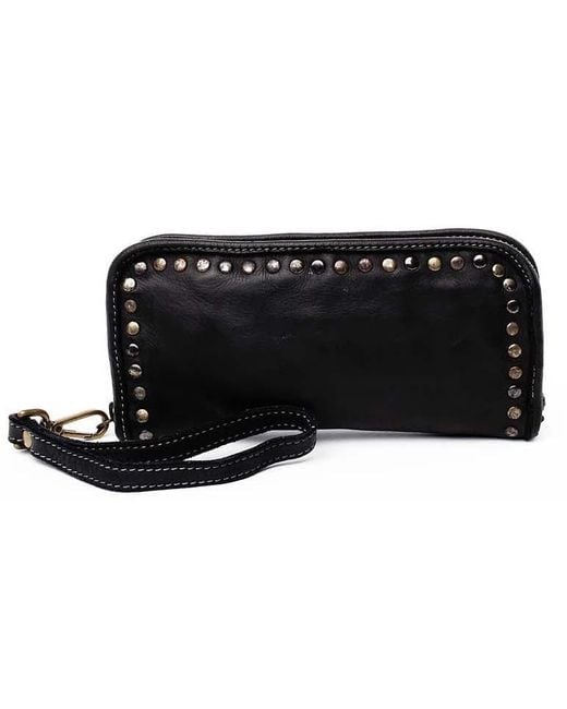 Bolsa Nova Handbags Black Sofia Zip Around Wallet