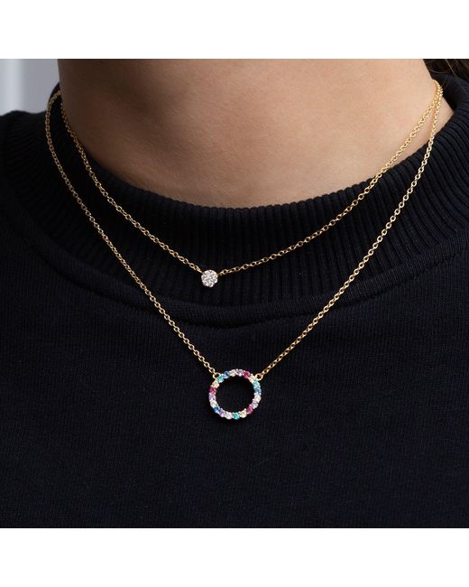 Sif Jakobs Jewellery Metallic Necklace Biella