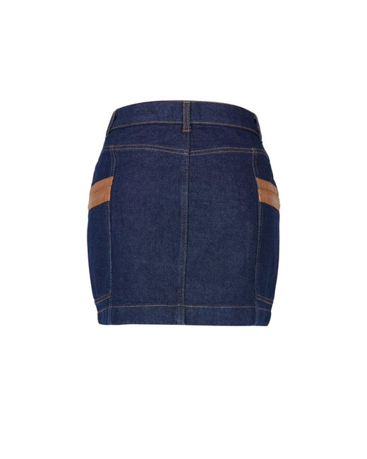 Rhodaine Blue Frankie Denim Skirt