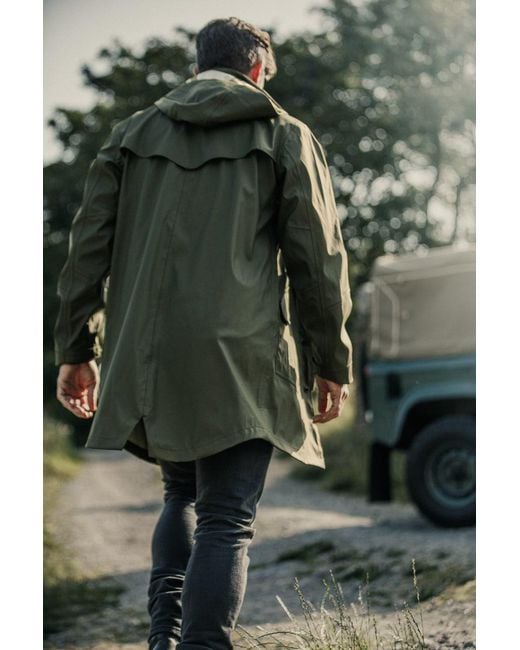 &SONS Trading Co Green Ark Raincoat for men