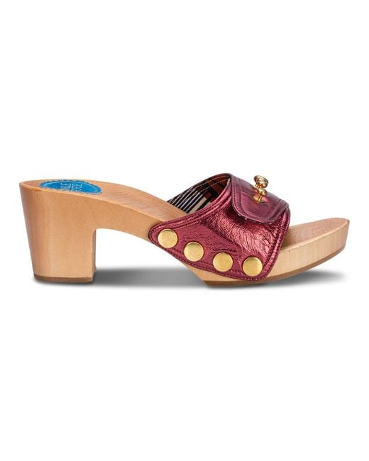 Nique Forde Pink Mulberry Georgie Sandals